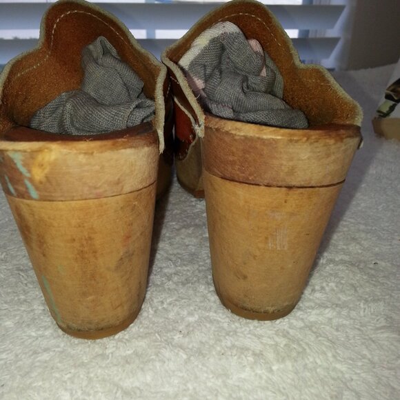 Cute Vintage Swedish MIA Clogs 1980s Women's - Picture 7 of 11